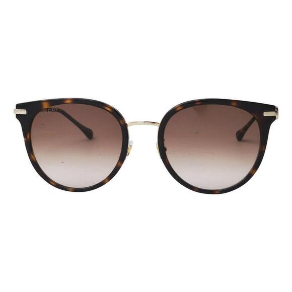 NWT Gucci GG1015SK-003-56 Havana Gold Cat Eye 56mm Sunglasses main image 4